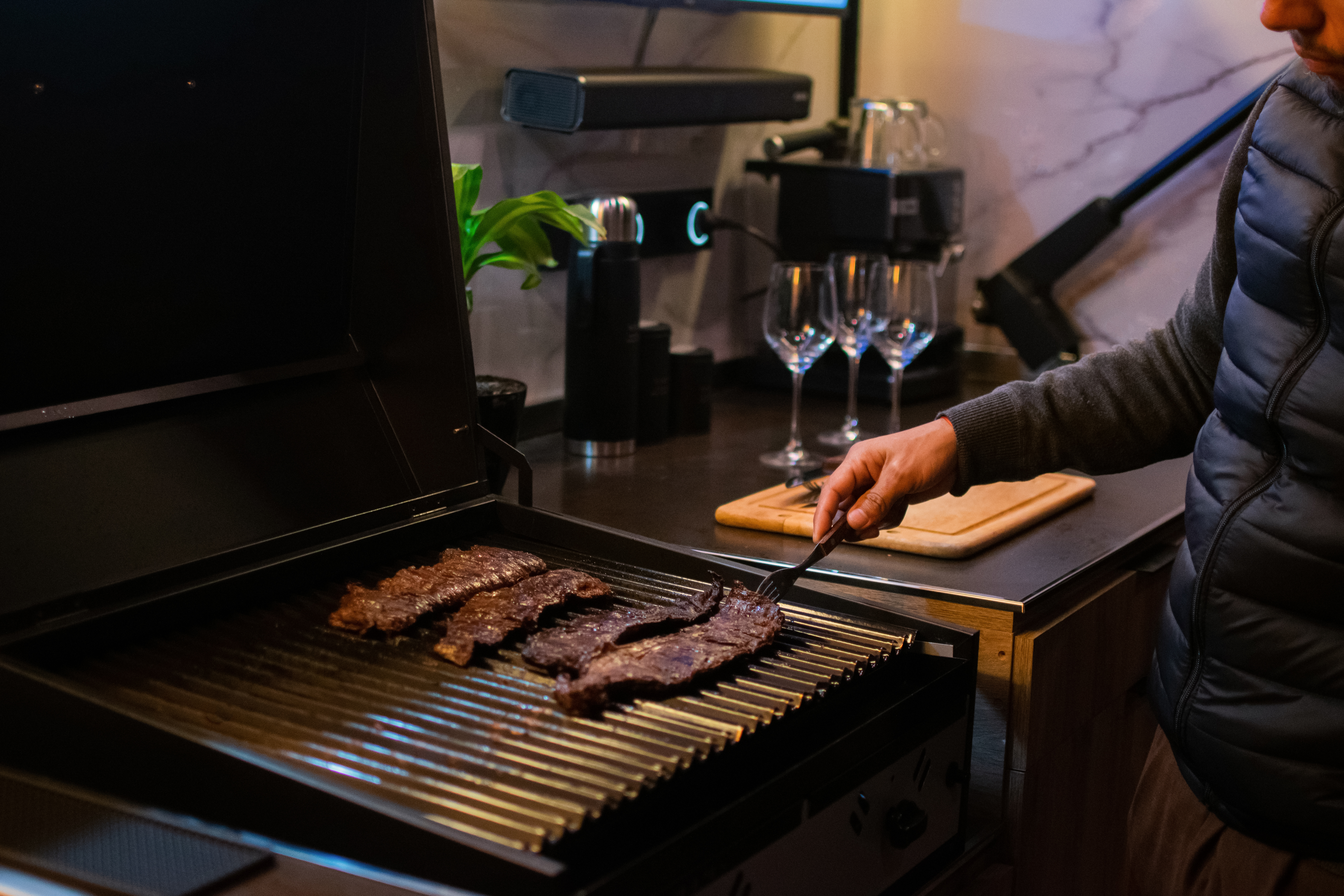 Experiencia VIVAR y cocina exterior en uso